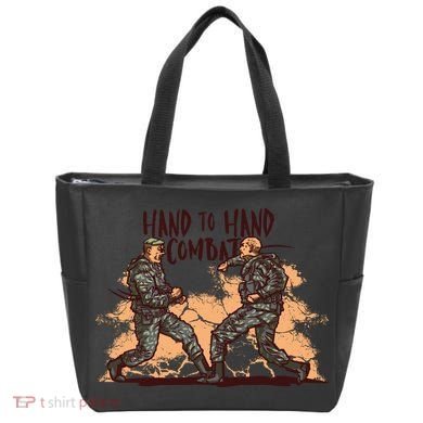 Hand To Hand Combat Army Tote Bag