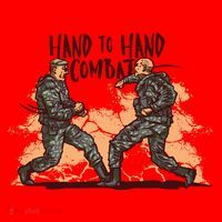 Hand To Hand Combat Army Santa Hat thumb 1