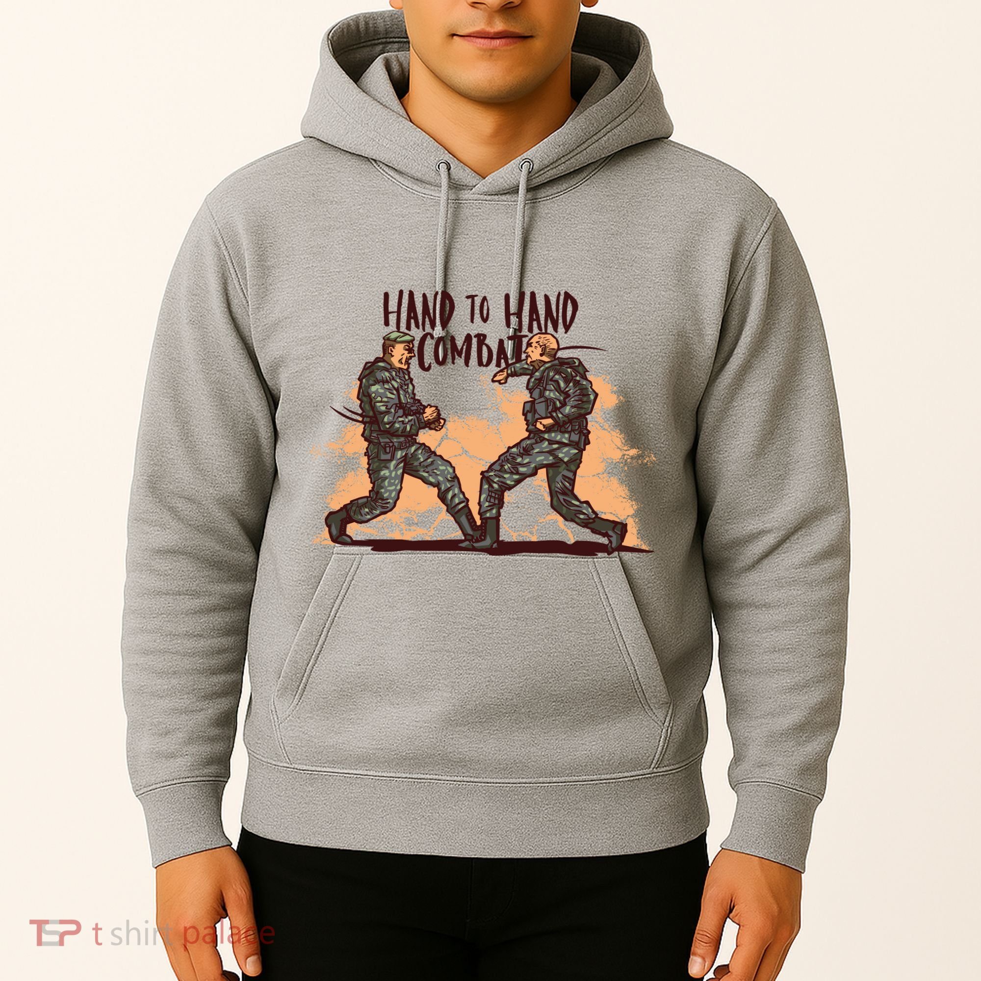 Hand To Hand Combat Army Hoodie