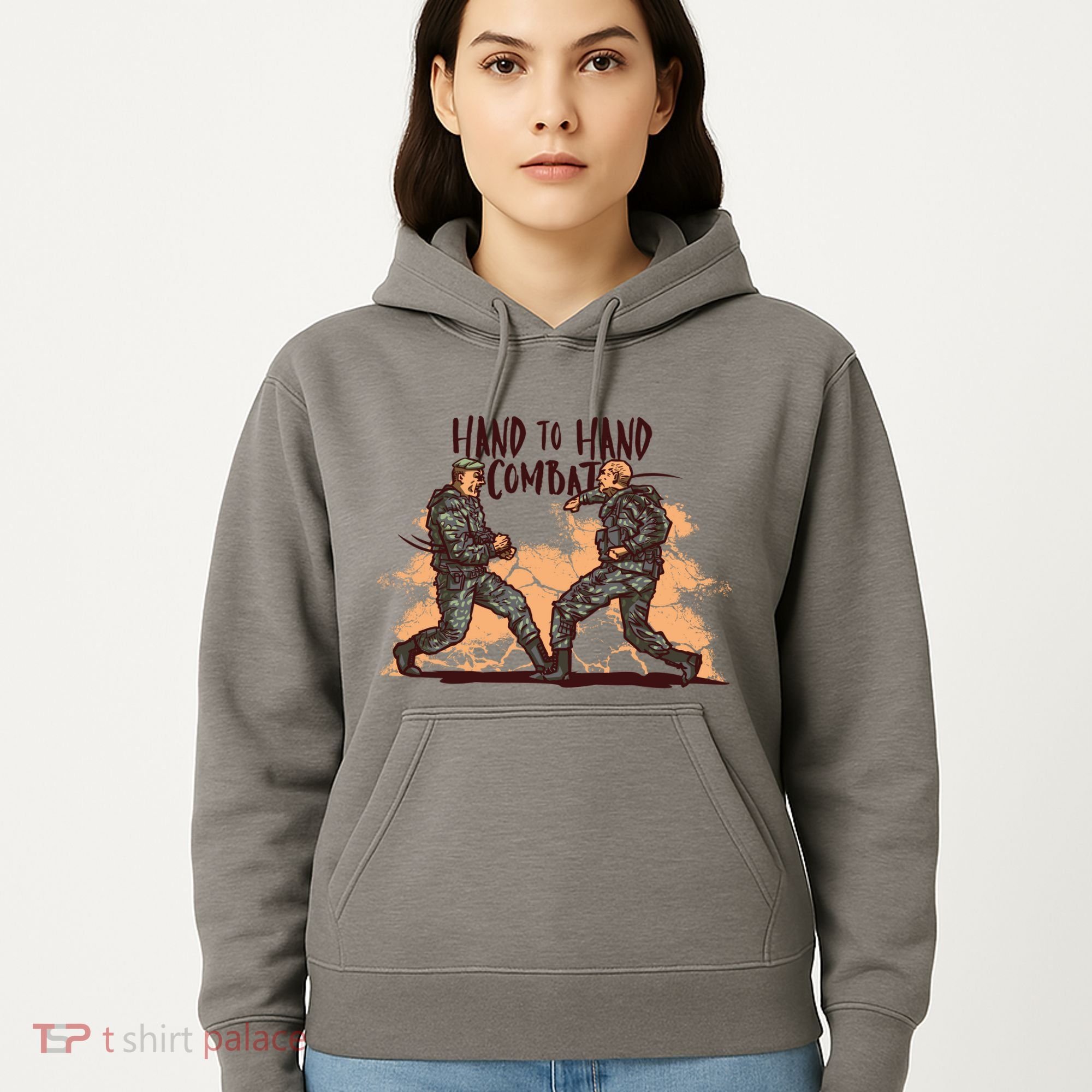 Hand To Hand Combat Army Hoodie