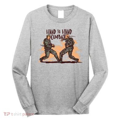 Hand To Hand Combat Army Long Sleeve Shirt