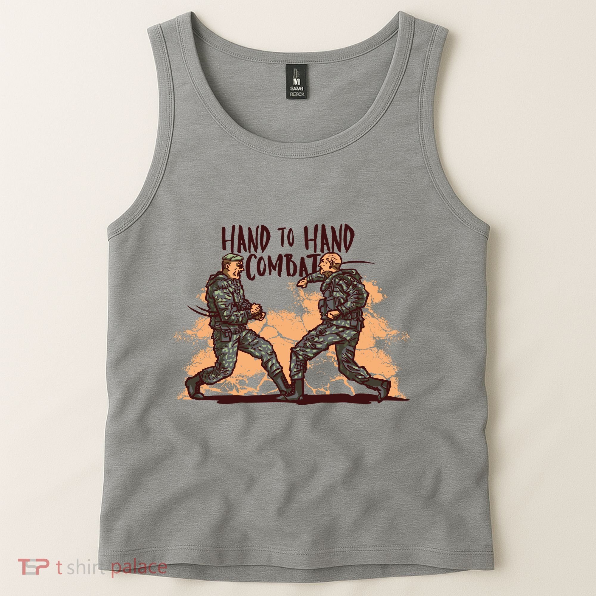 Hand To Hand Combat Army Tank Top