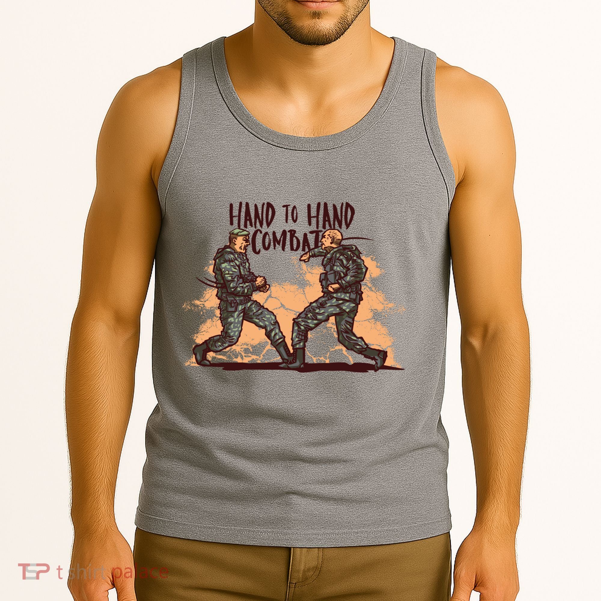 Hand To Hand Combat Army Tank Top