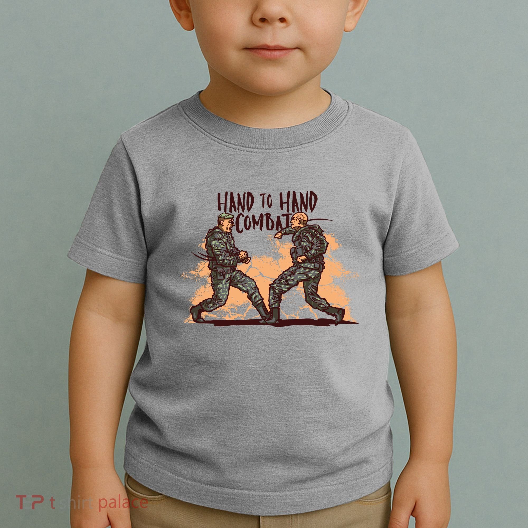 Hand To Hand Combat Army Toddler T-Shirt