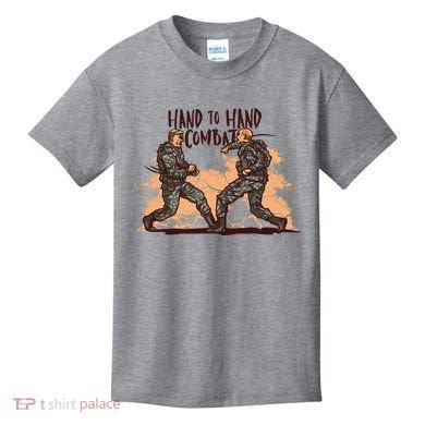 Hand To Hand Combat Army Kids T-Shirt