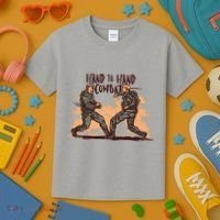 Hand To Hand Combat Army Kids T-Shirt thumb 3