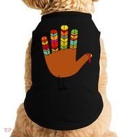 Hand Turkey Thanksgiving Day Doggie Tank thumb 0