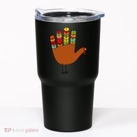 Hand Turkey Thanksgiving Day Tumbler thumb 0