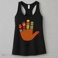 Hand Turkey Thanksgiving Day Women's Tank Top thumb 3