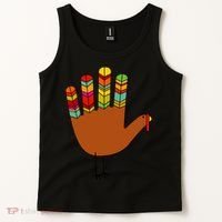 Hand Turkey Thanksgiving Day Tank Top thumb 2