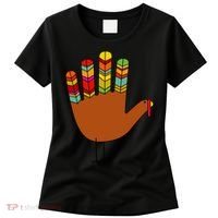 Hand Turkey Thanksgiving Day Women's T-Shirt thumb 0