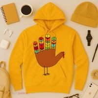 Hand Turkey Thanksgiving Day Hoodie thumb 3