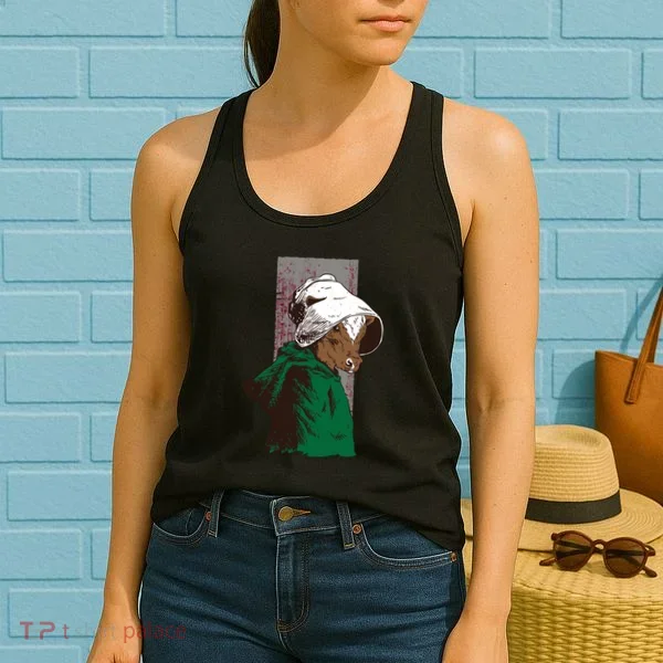 Handmaid Cow Parody Women's Tank Top