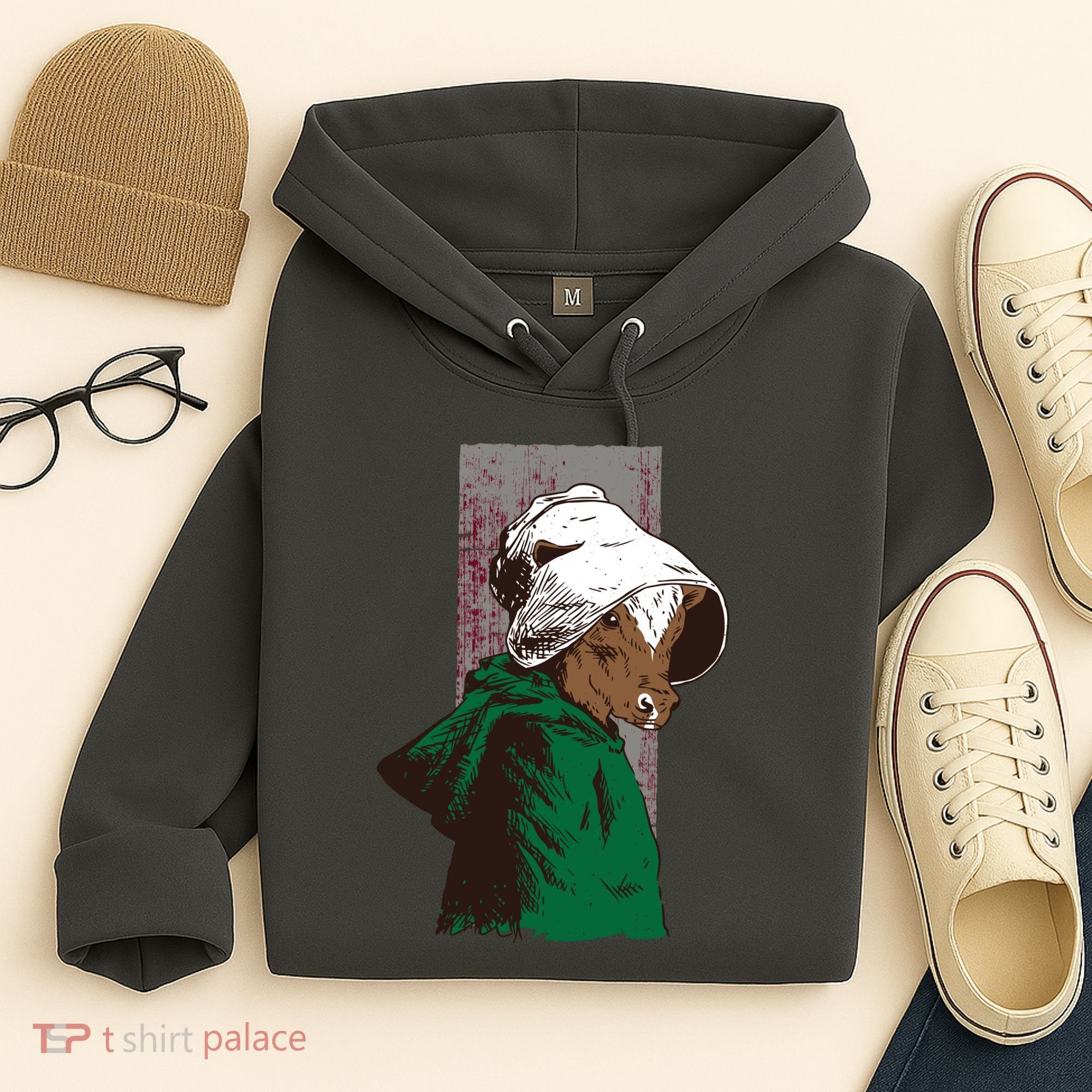 Handmaid Cow Parody Hoodie
