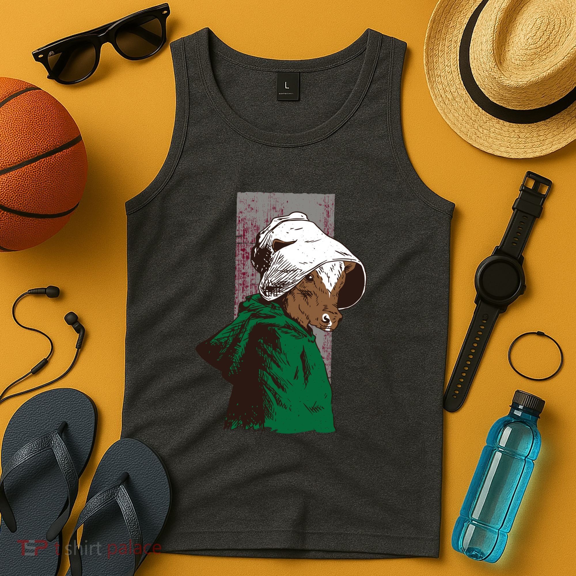 Handmaid Cow Parody Tank Top