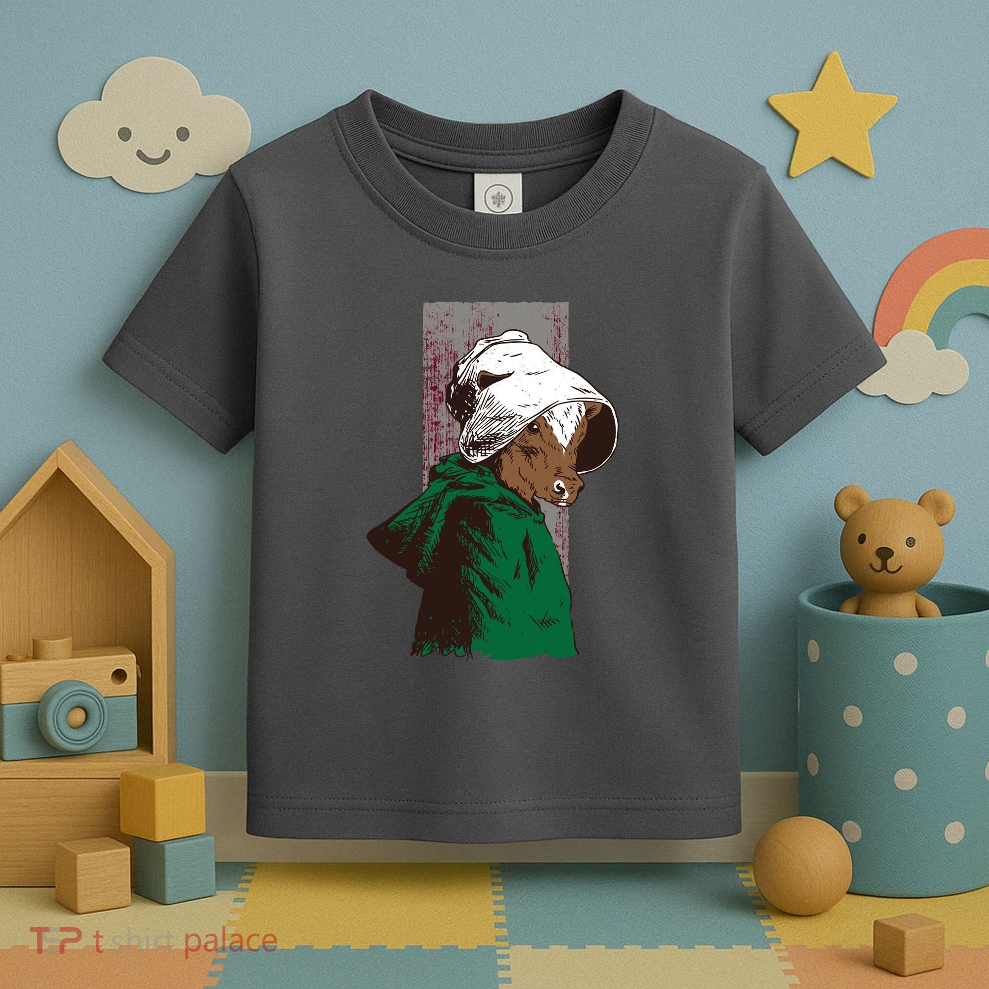Handmaid Cow Parody Toddler T-Shirt