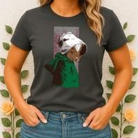 Handmaid Cow Parody Women's T-Shirt thumb 2