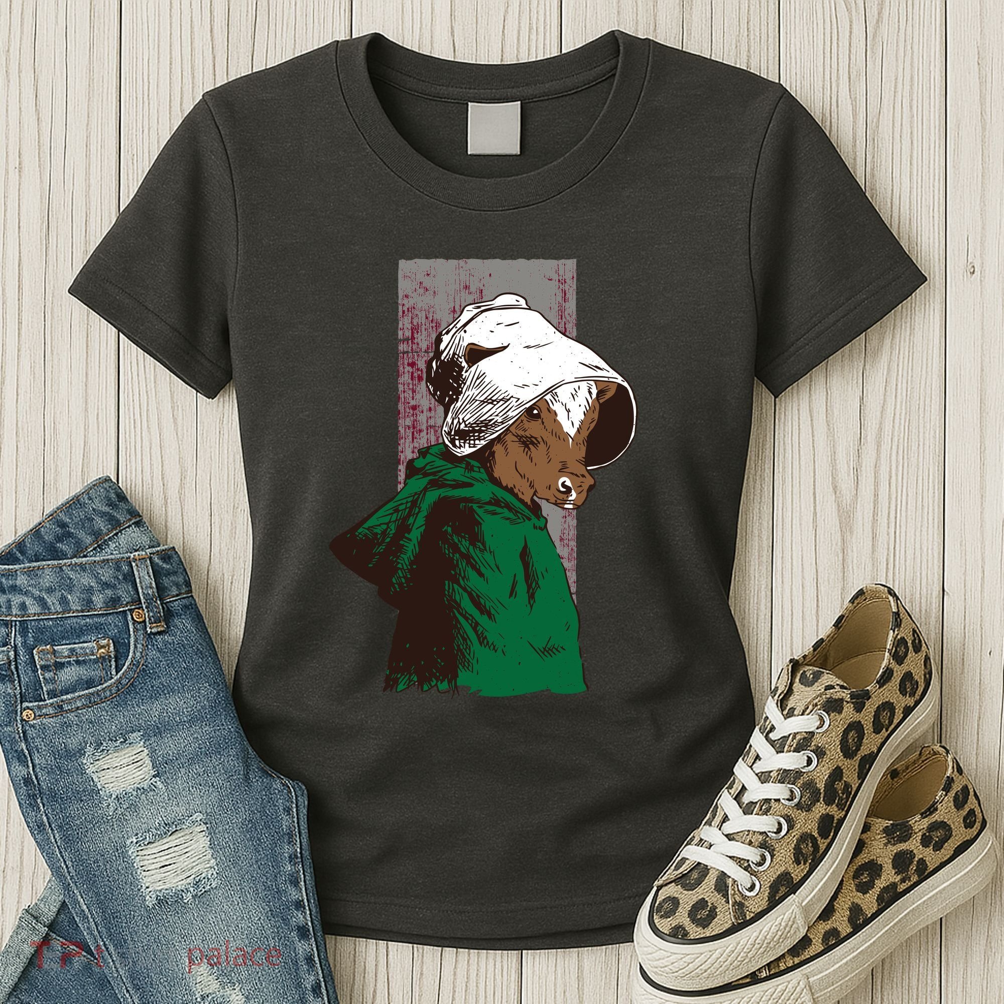Handmaid Cow Parody Women's T-Shirt