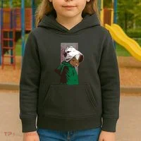 Handmaid Cow Parody Kids Hoodie thumb 3