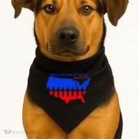Hands Across America USA-Made Doggie Bandana thumb 1