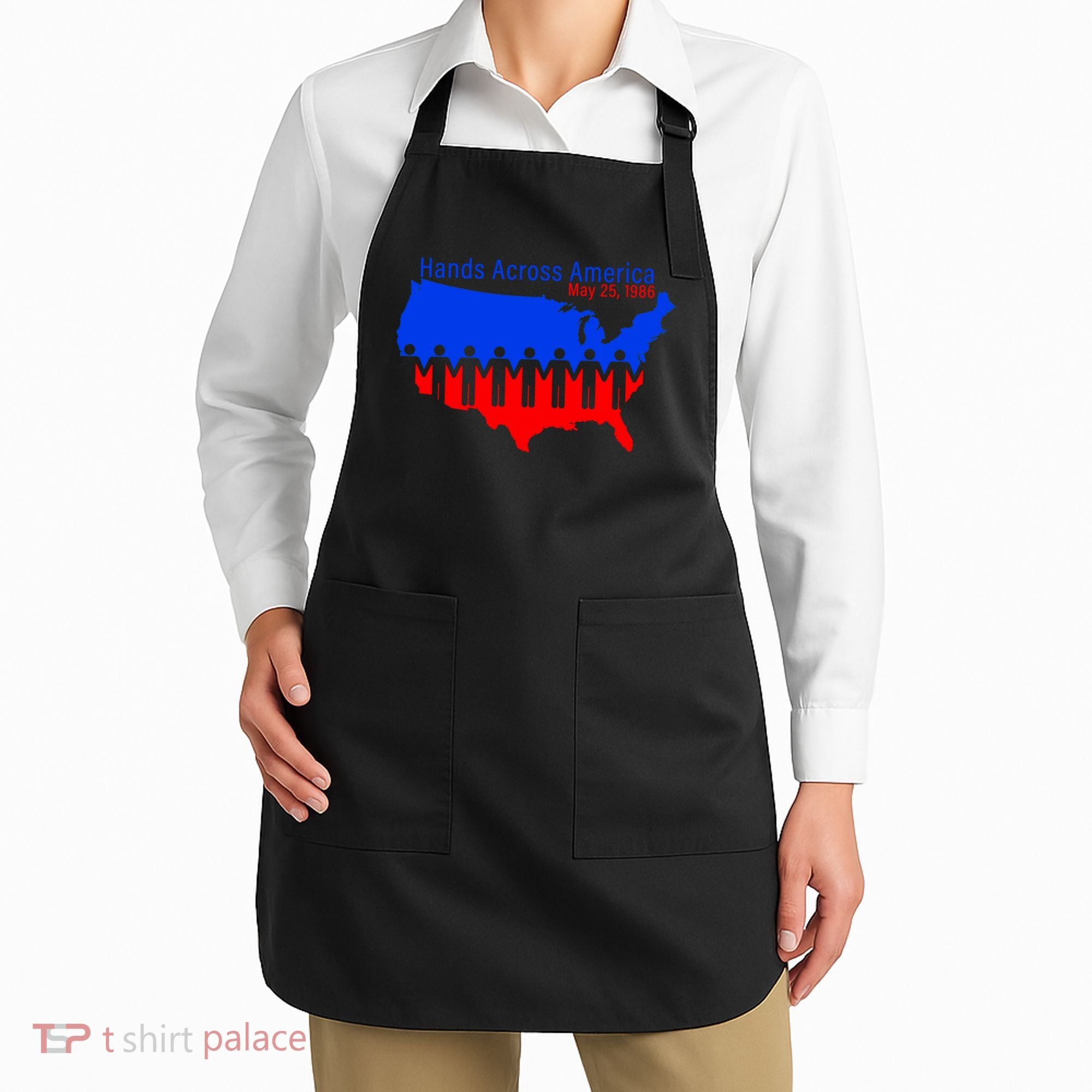 Hands Across America Apron