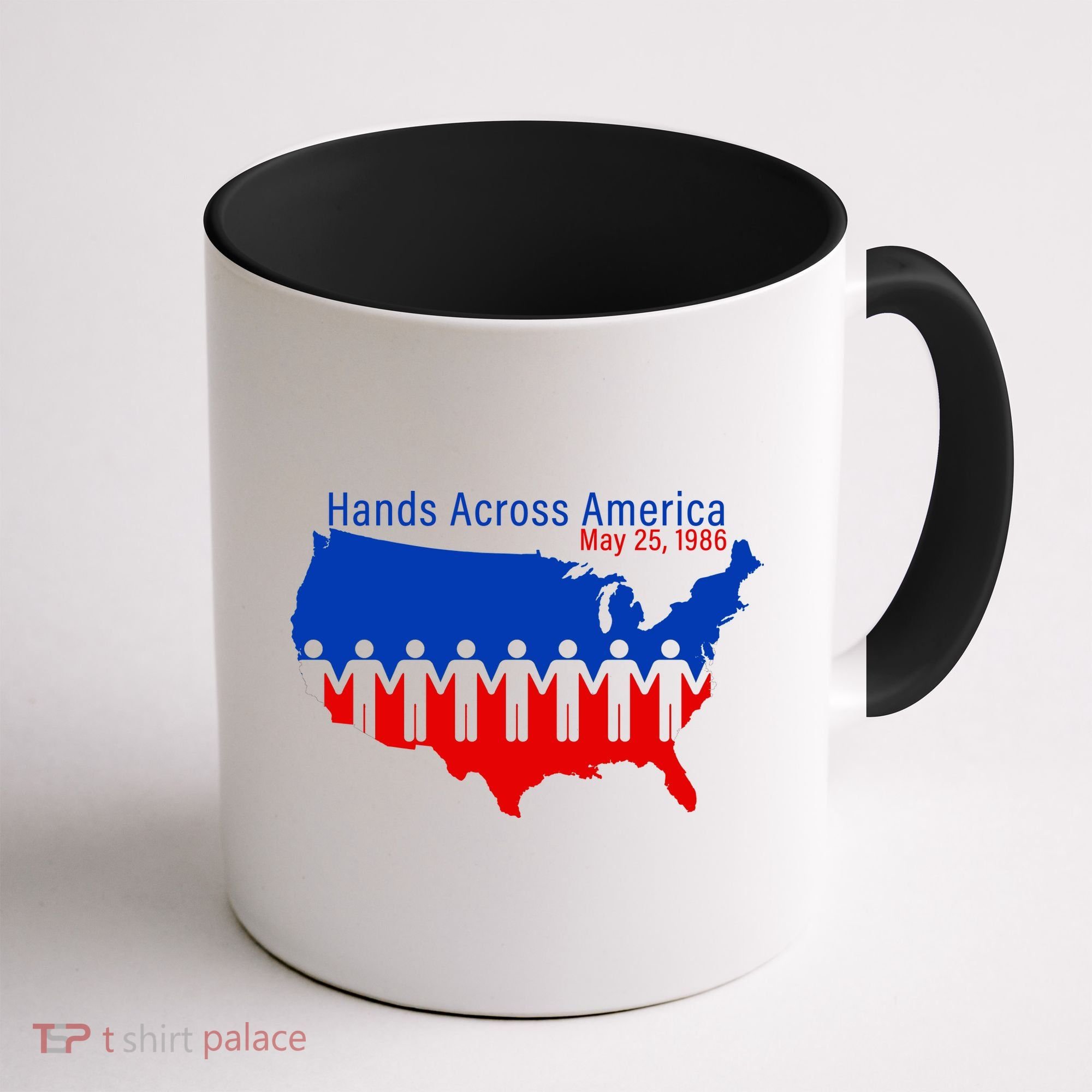 Hands Across America Coffee Mug
