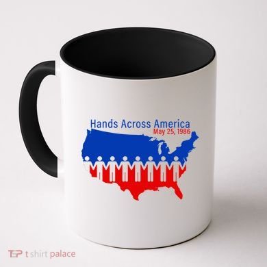 Hands Across America Coffee Mug