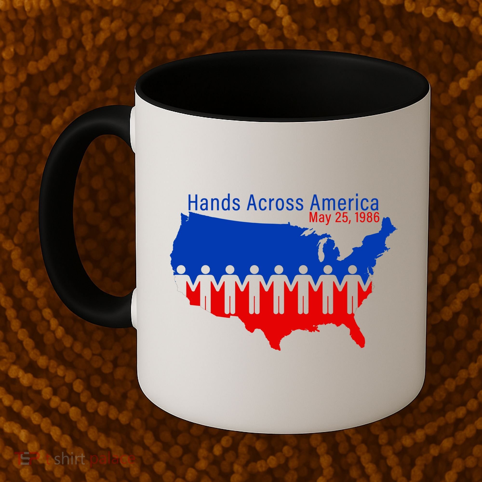 Hands Across America Coffee Mug