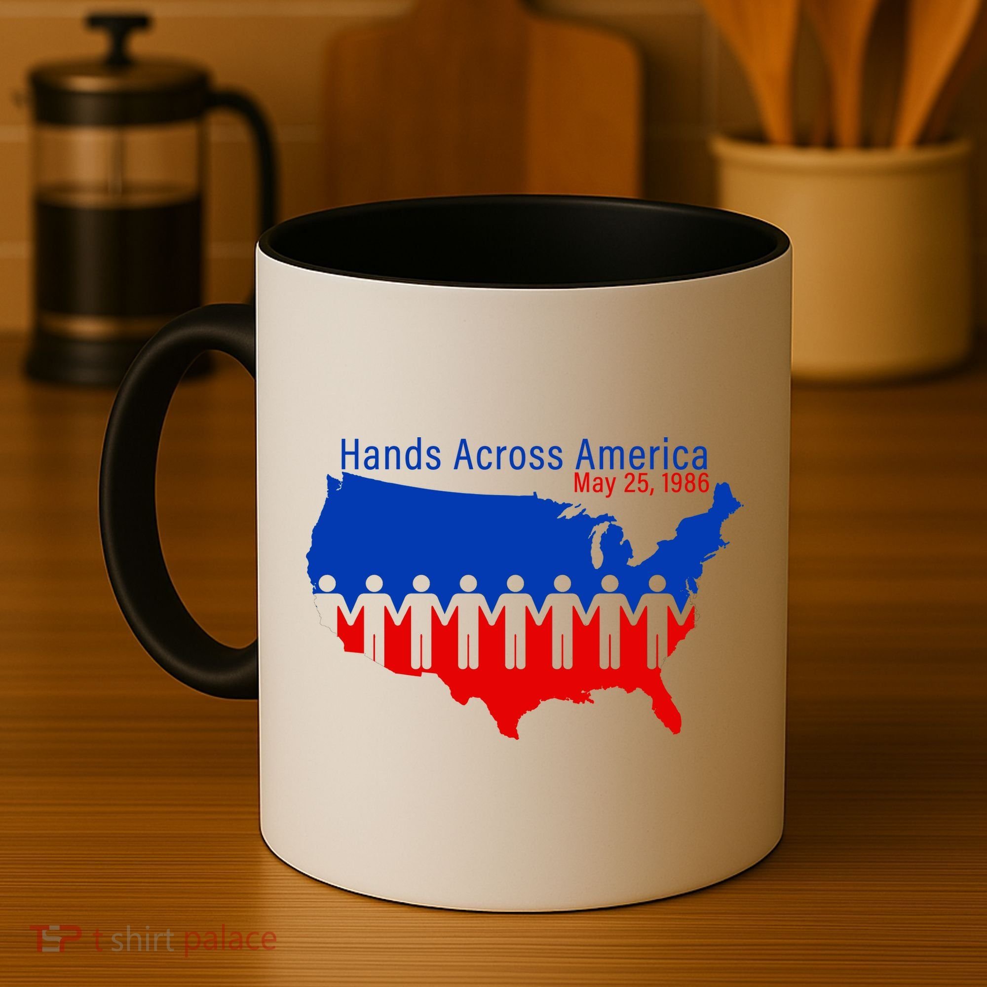 Hands Across America Coffee Mug