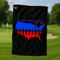 Hands Across America Golf Towel thumb 1