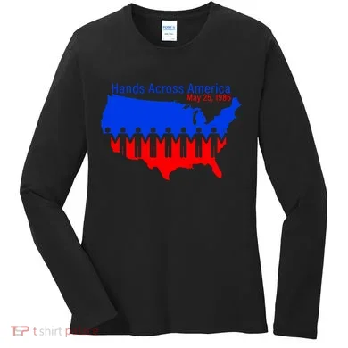 Hands Across America Women's Long Sleeve Shirt