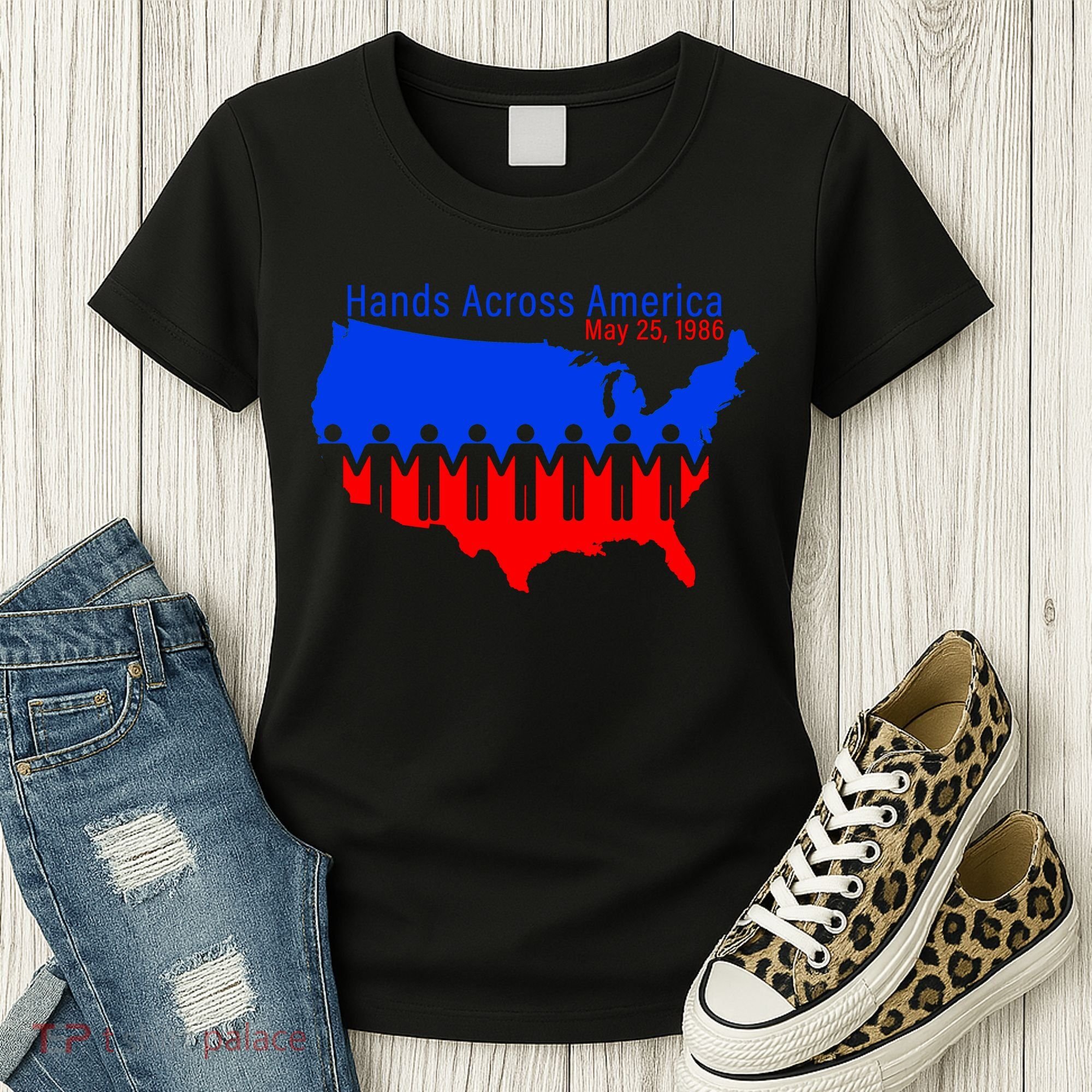 Hands Across America Women's T-Shirt