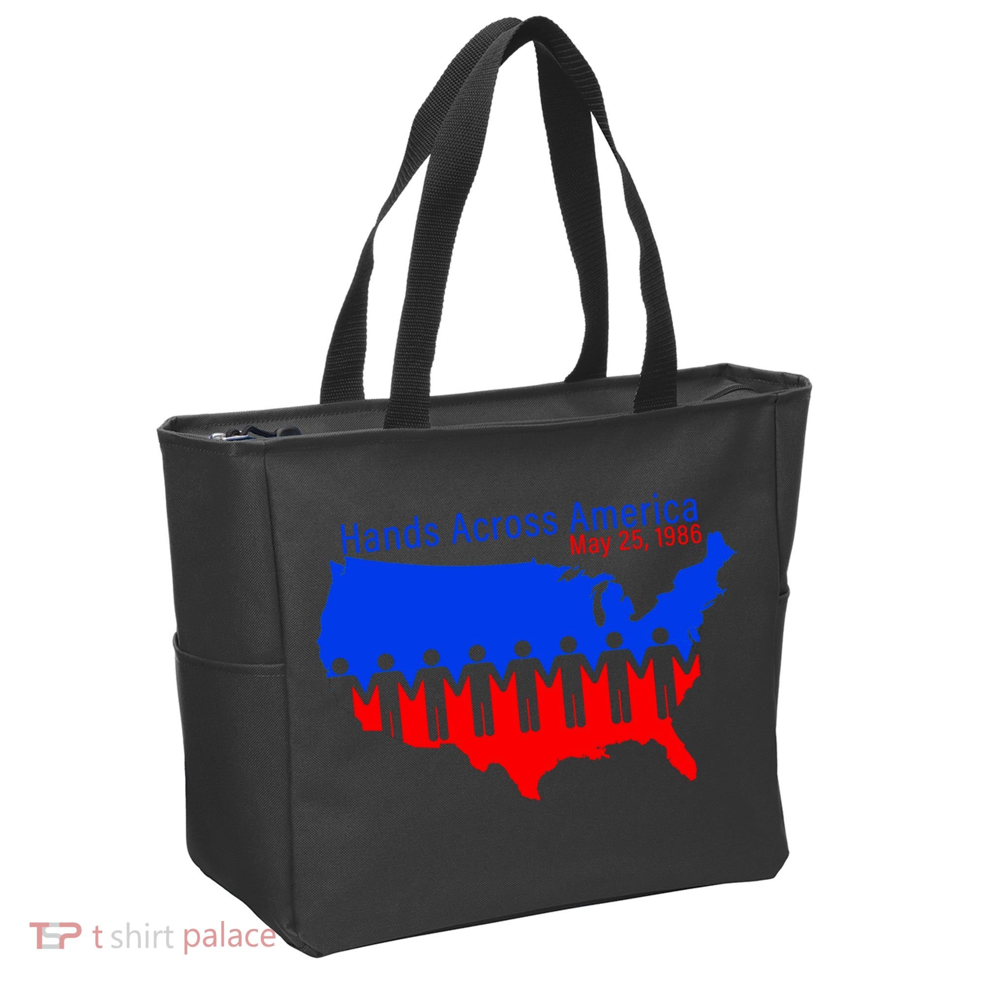 Hands Across America Tote Bag