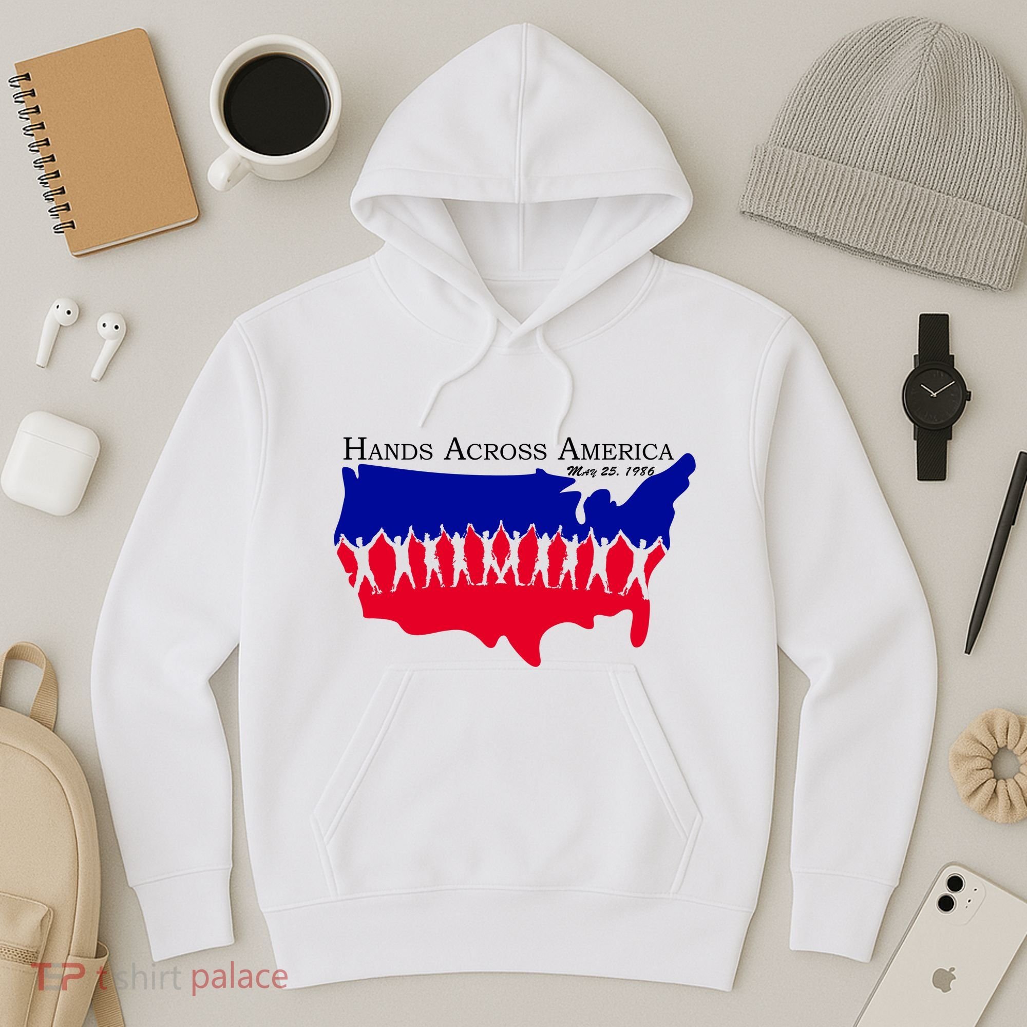 Hands Across America Stand Together Hoodie