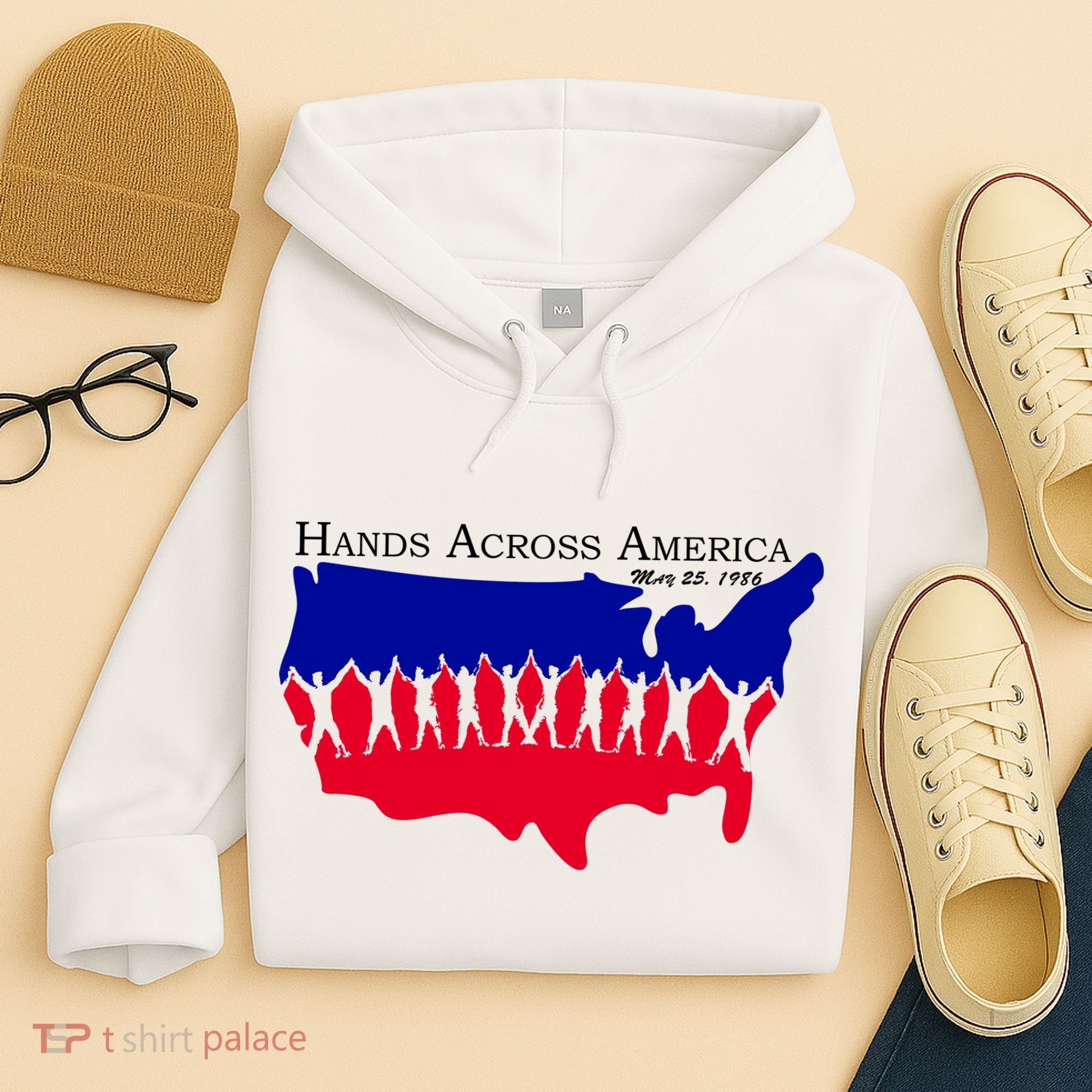 Hands Across America Stand Together Hoodie