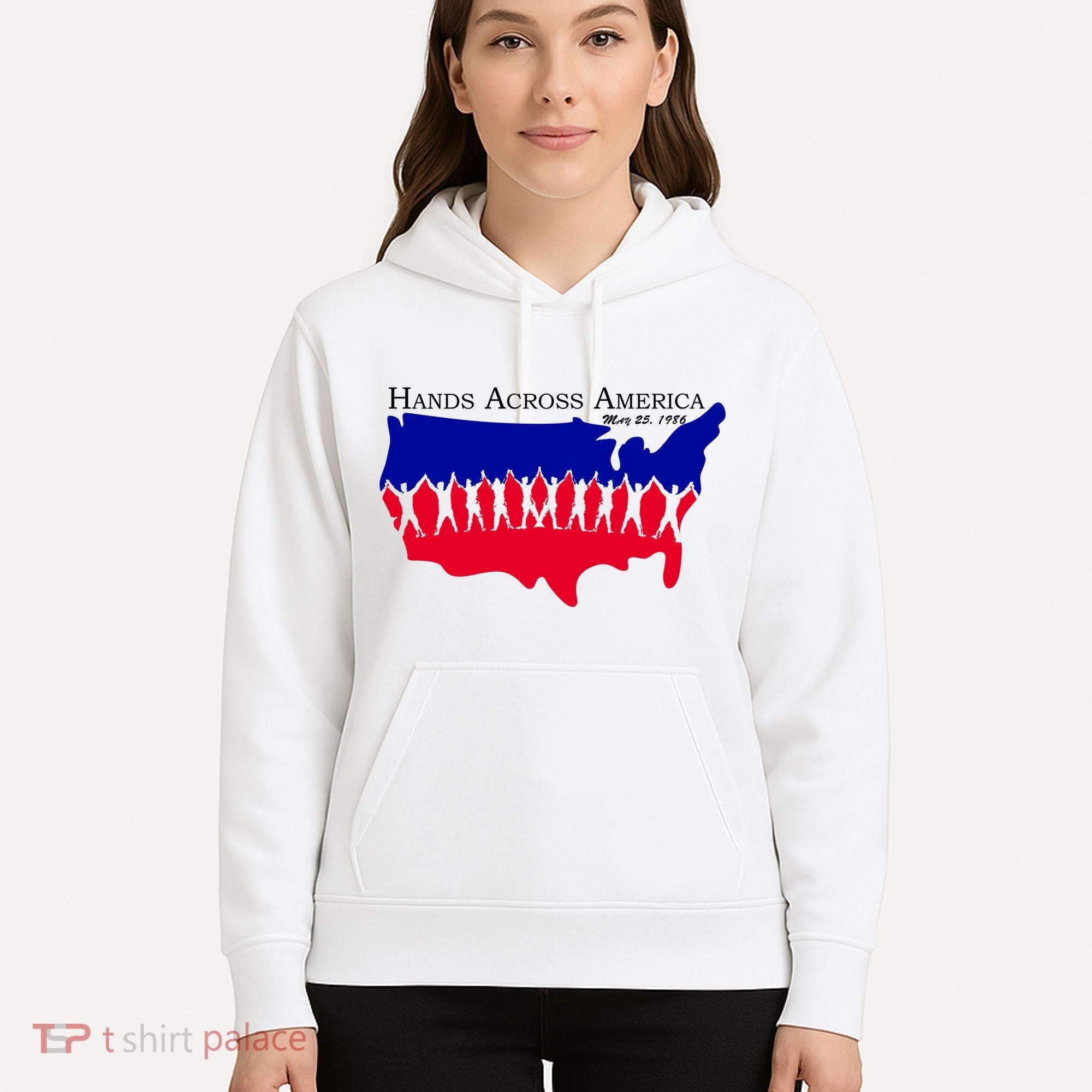 Hands Across America Stand Together Hoodie