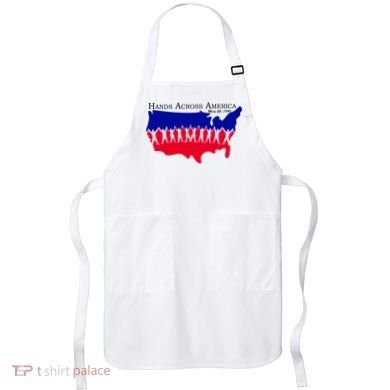 Hands Across America Stand Together Apron