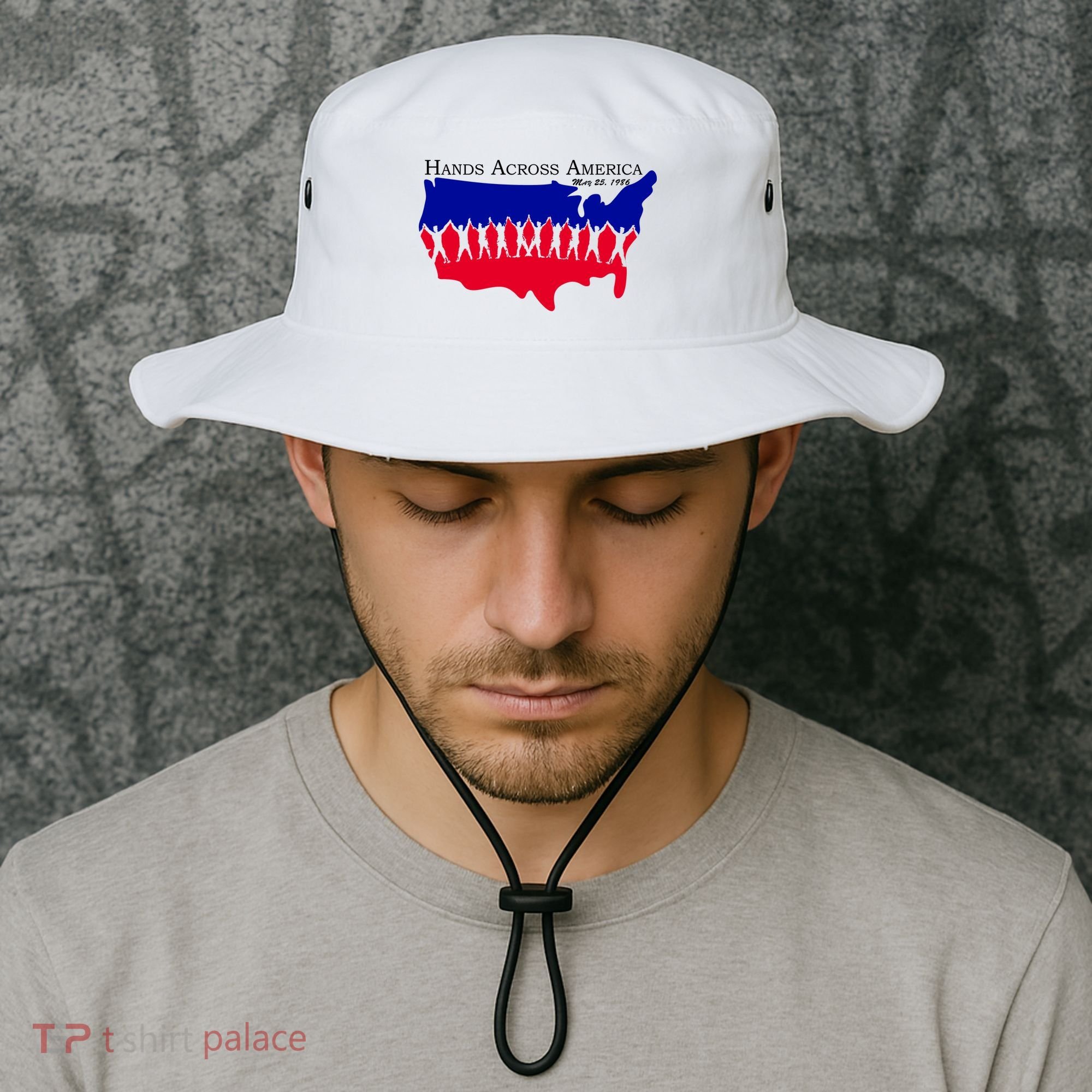 Hands Across America Stand Together Bucket Hat