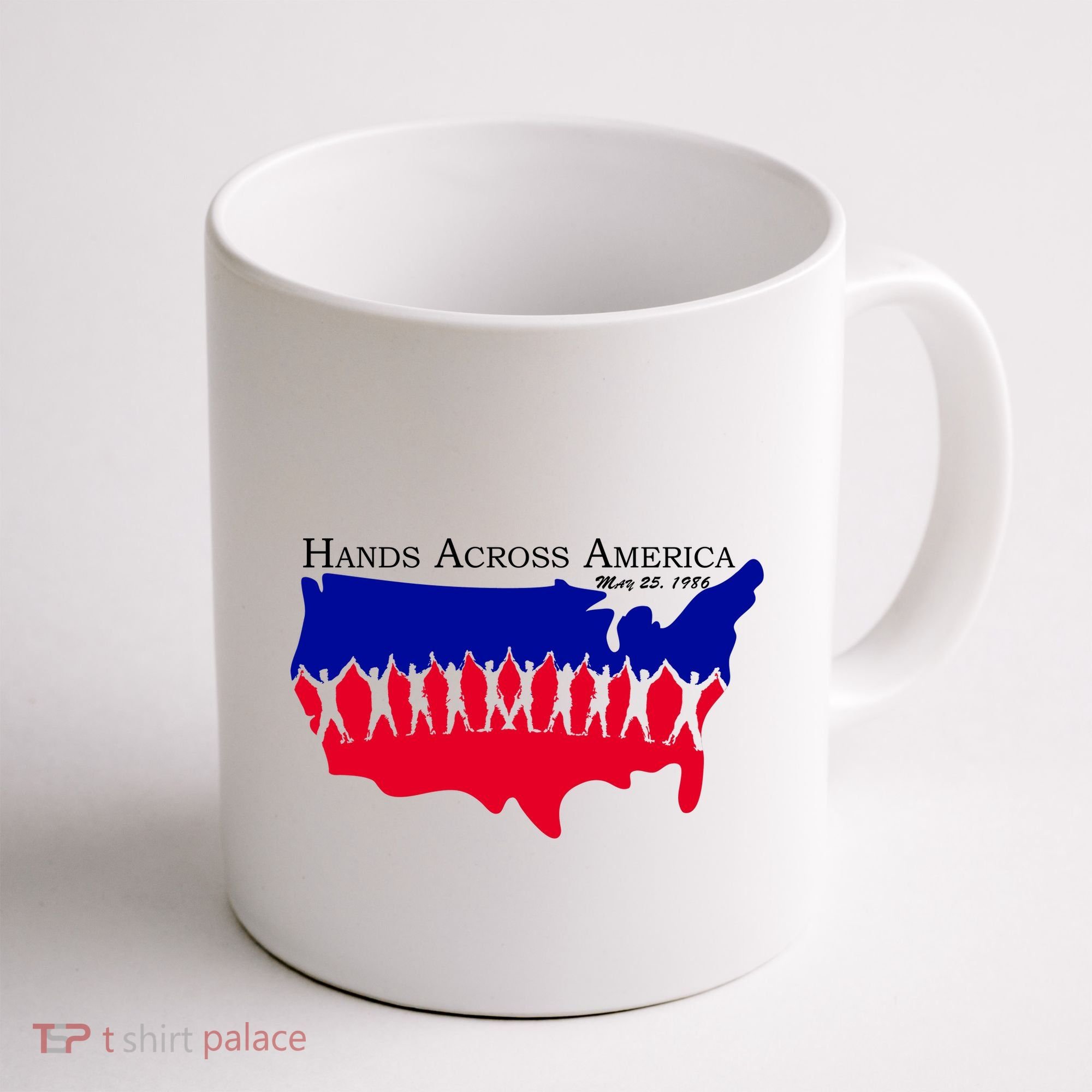Hands Across America Stand Together Coffee Mug