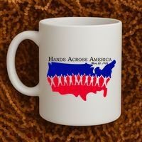 Hands Across America Stand Together Coffee Mug thumb 2
