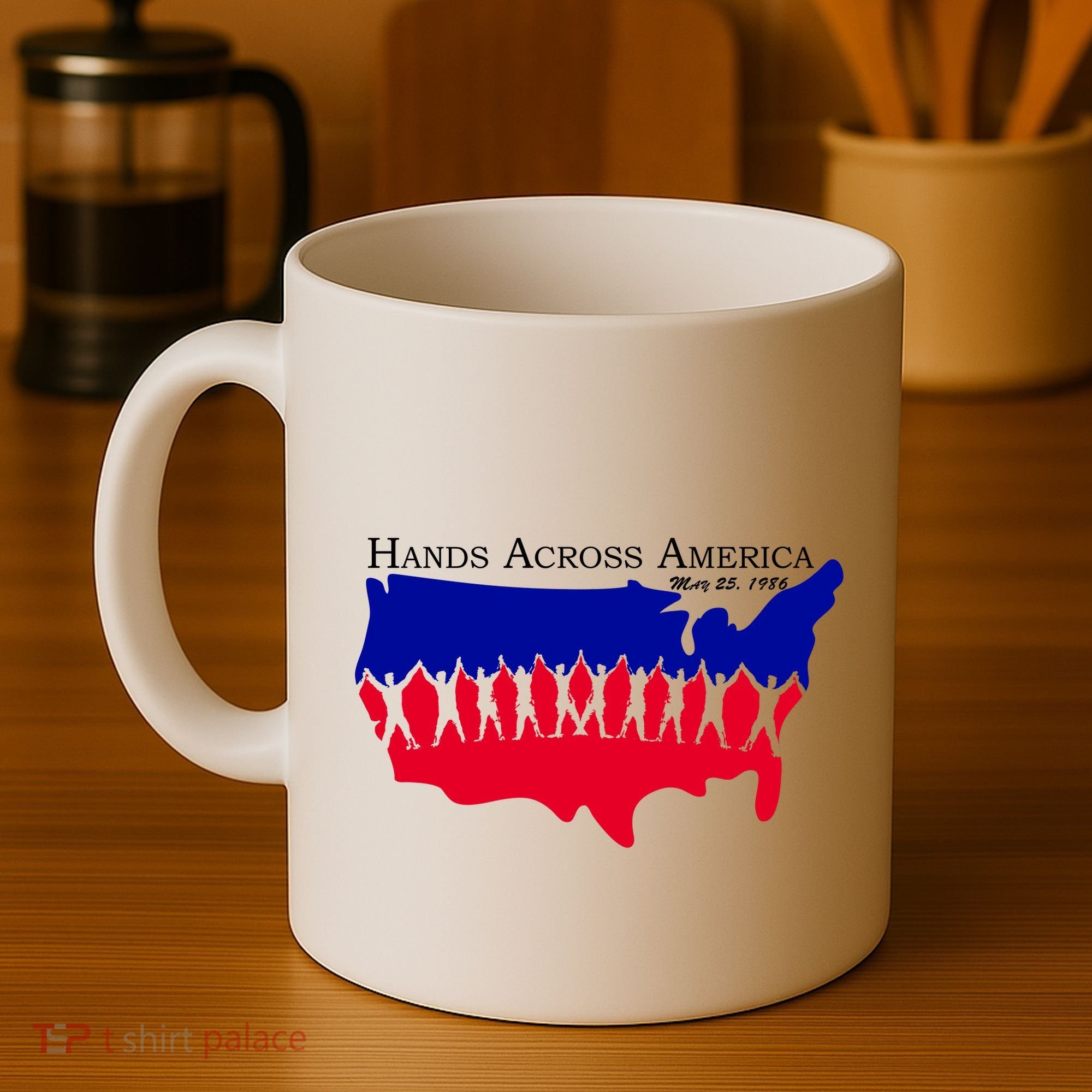 Hands Across America Stand Together Coffee Mug