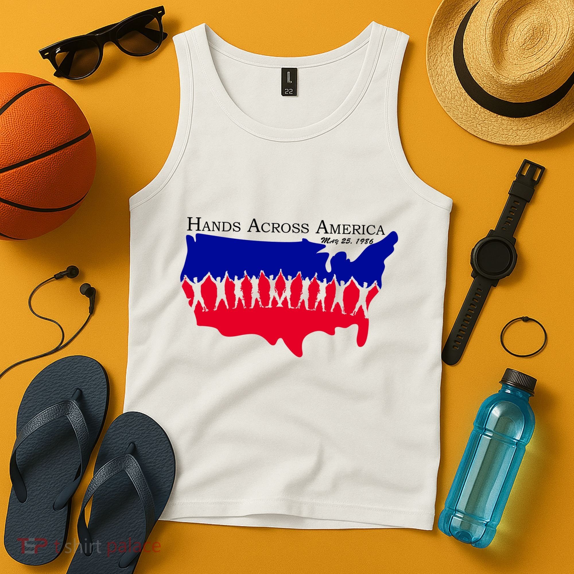 Hands Across America Stand Together Tank Top