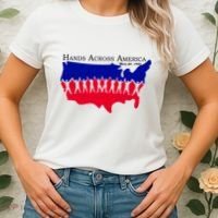 Hands Across America Stand Together Women's T-Shirt thumb 2