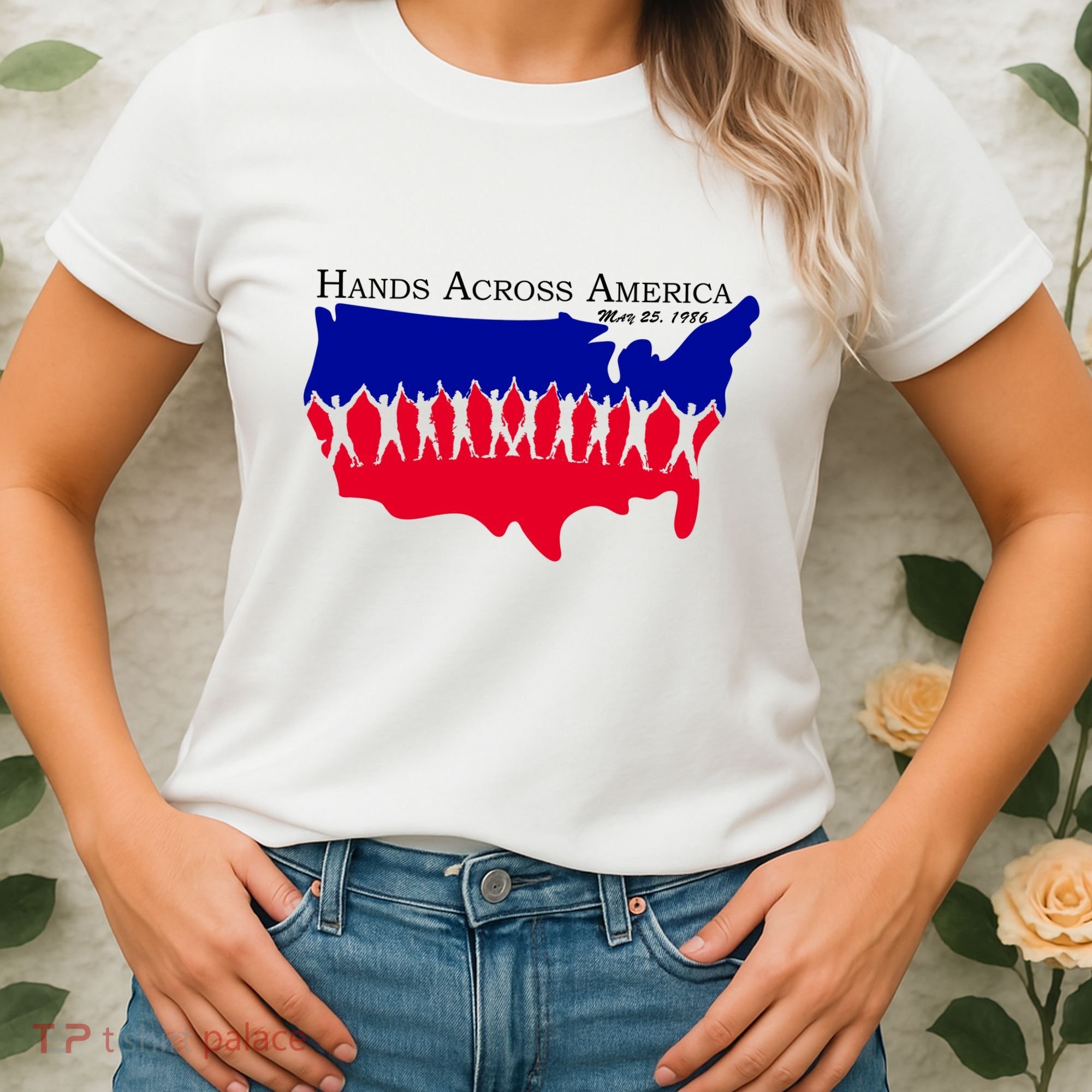 Hands Across America Stand Together Women's T-Shirt