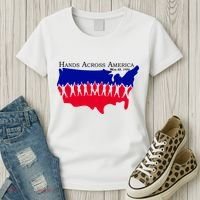 Hands Across America Stand Together Women's T-Shirt thumb 3