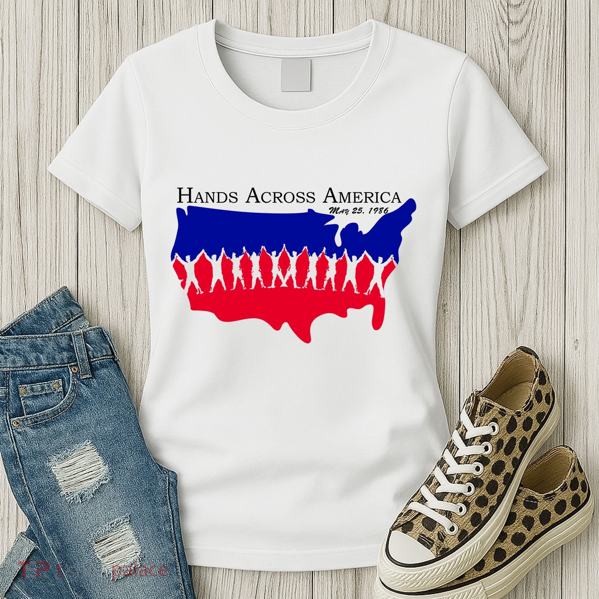 Hands Across America Stand Together Women's T-Shirt