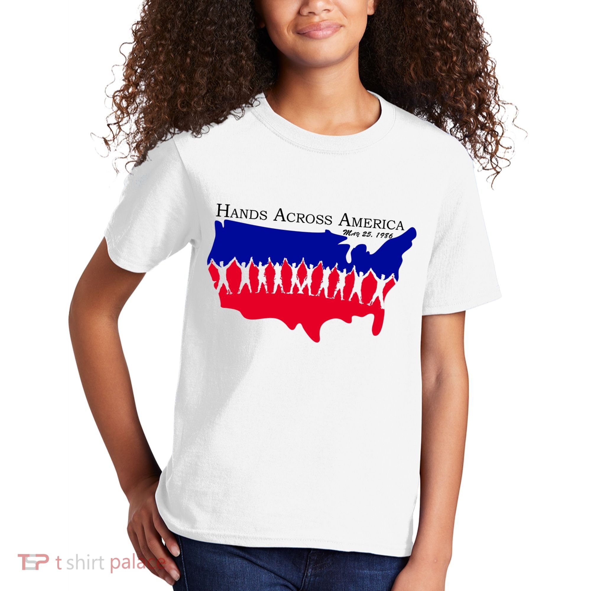 Hands Across America Stand Together Kids T-Shirt