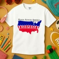 Hands Across America Stand Together Kids T-Shirt thumb 3