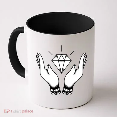 Hands Diamond Coffee Mug