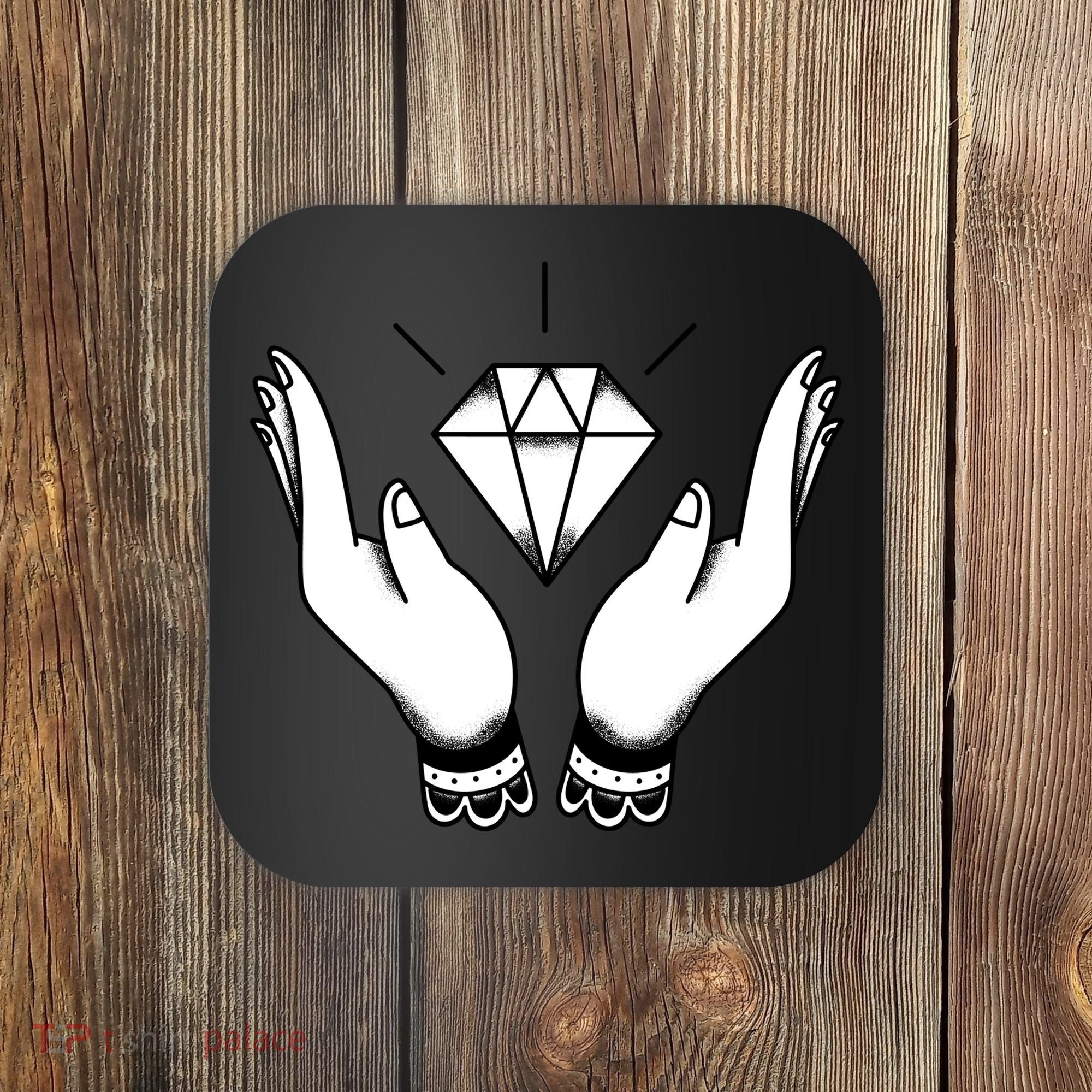 Hands Diamond Coaster